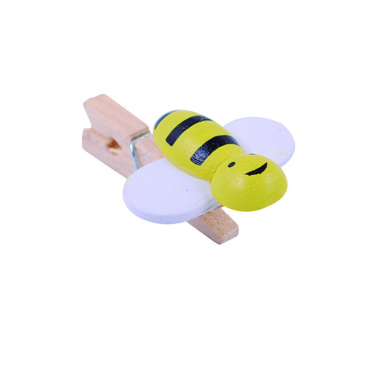 Pinza Madera Abeja 8U Creative