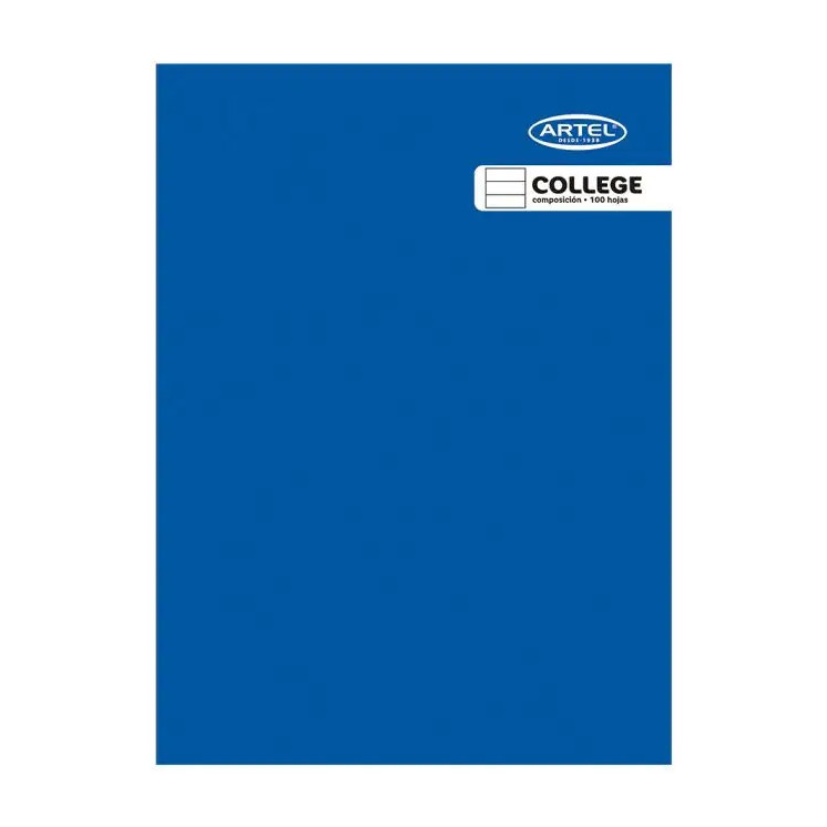 Cuaderno College Composición 100 Hojas Color Aleatorio Artel